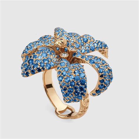 gucci flower ring